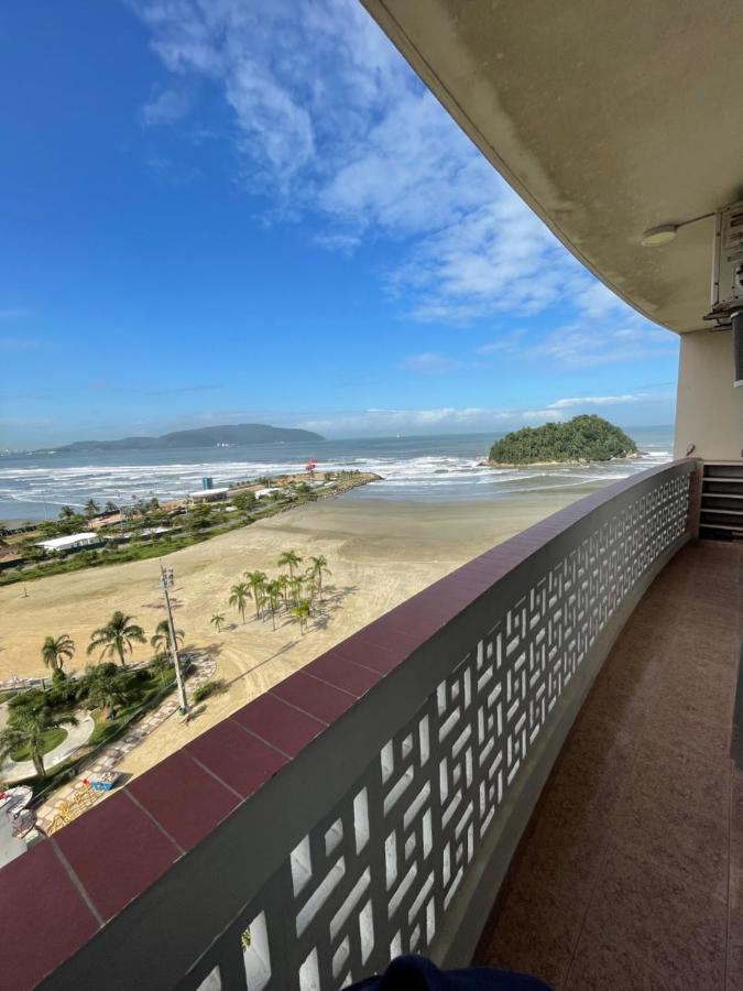 Апартаменти Pe Na Areia Em Santos! Que Vista Mar! Сантус Екстер'єр фото