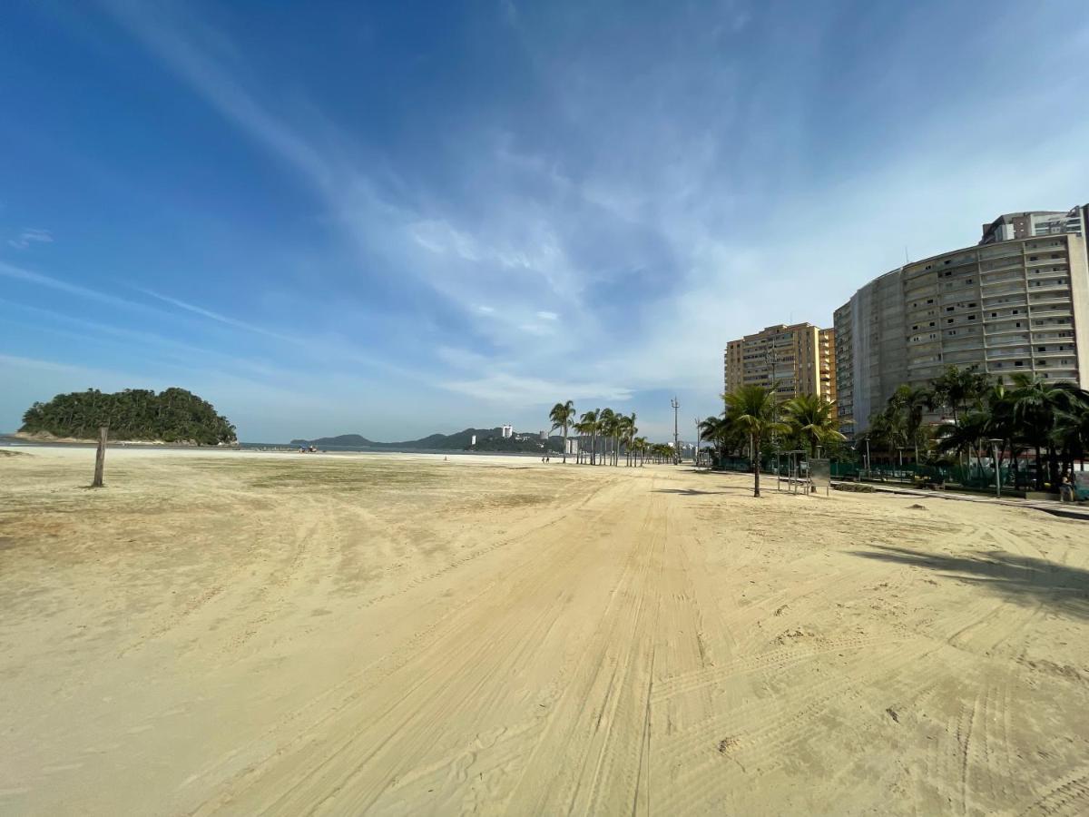 Апартаменти Pe Na Areia Em Santos! Que Vista Mar! Сантус Екстер'єр фото