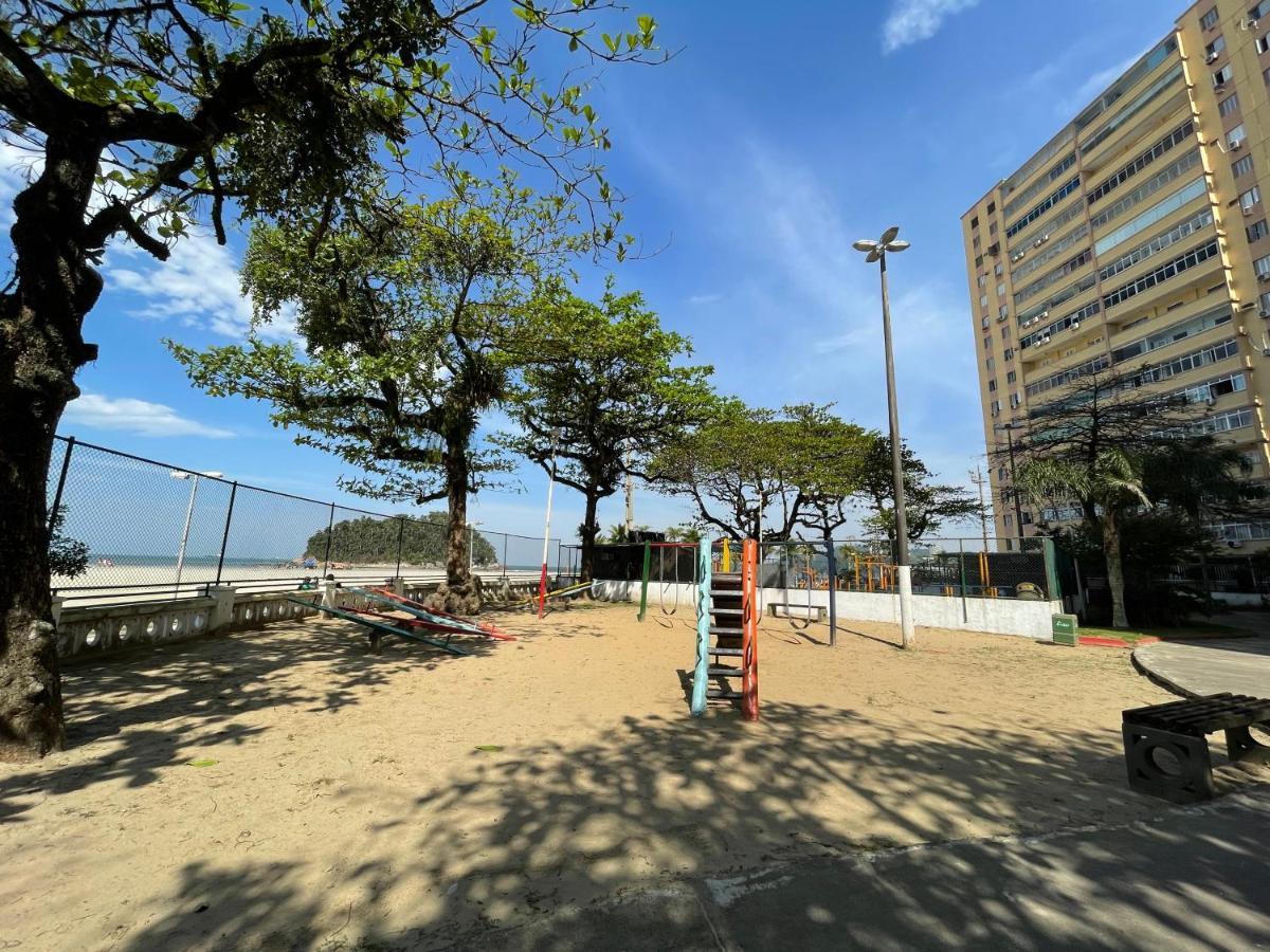 Апартаменти Pe Na Areia Em Santos! Que Vista Mar! Сантус Екстер'єр фото
