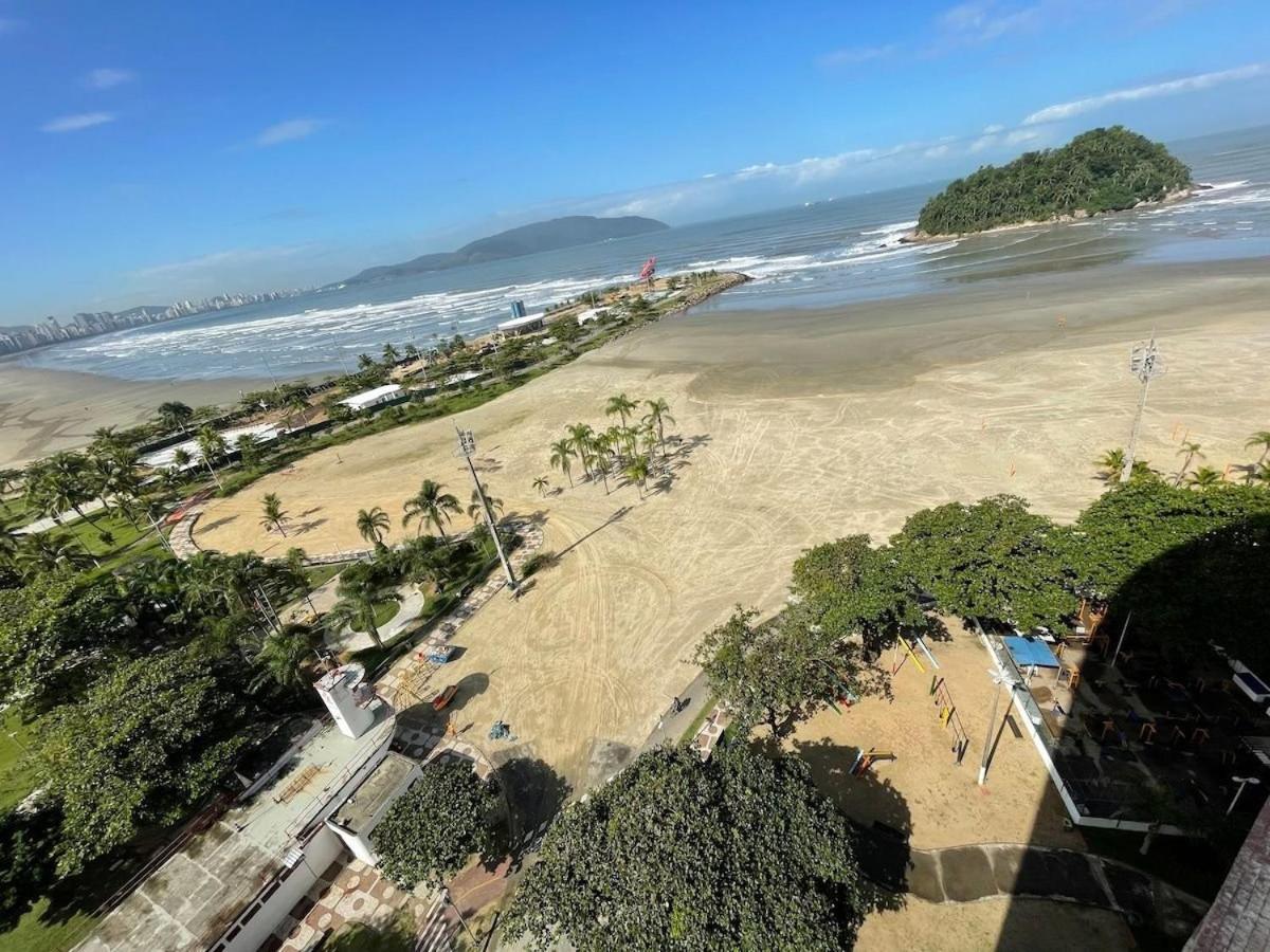 Апартаменти Pe Na Areia Em Santos! Que Vista Mar! Сантус Екстер'єр фото